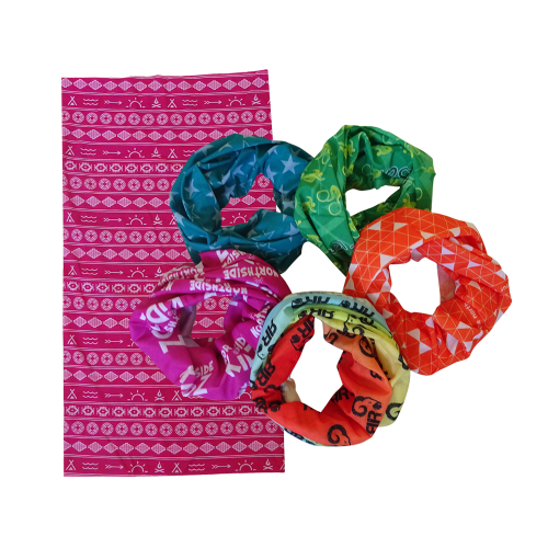 Custom Logo High Quality Digital Printing Polyester Headwear Multifunctional Bandana