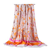 2020 latest scarf silk long scarf silk satin china silk scarf
