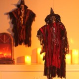Halloween Ghost Day hanging Witch ornament Scary Prop House Decoration