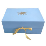 Flat packed cardboard storage box for wedding dress big