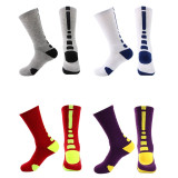 OEM Wholesale Compression Sport Elite Basketball Socks Anti Slip Football Socks Mens Breathable Athletic Socks Custom Logo