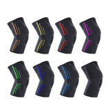 2020 New Arrivals 3D Knitted Elastic Nylon knee supports Sleeve Compression Sports Knee Brace
