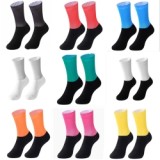 Custom High Quality Low Moq Fashion Athlete Logo Crew Socks Men Socks Custom Embroidered  Unisex Socks