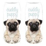 Customized New Cute Dog 3D Printed Socks Female Harajuku Style Creative Interesting Animal Cat Boat Socks