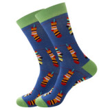 Sushi Tube Socks Mexican Skull Socks Cactus Men's Socks Women