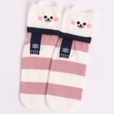 Customer Super Quality Fashion Cute Comfortable  Cotton Happy Women Tube Socks