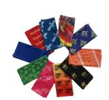 Hot Sale Fashion Custom Printed Bicycle Face Shield Kerchief Scarf Neck Scarf Types