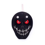 2021 Happy Hallowee hanging paperboard skull with lantern pendant lamp for gift decoration