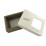 Personalized cake box packaging cardboard with window