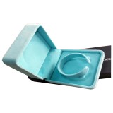High-grade flocking watch storage box Men's and Women's Mechanical Electronic watch box Single packing box