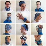 Unisex Summer Cycling Wear Uv Protection Sublimation Printing Sports Neck Gaiter Tube Bandana