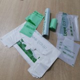 Custom Size Green Biodegradable Recycled Shopping Bags Courier Bag Compostable Bags With PBAT And PLA Material