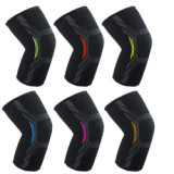 2020 New Arrivals 3D Knitted Elastic Nylon knee supports Sleeve Compression Sports Knee Brace