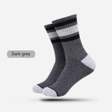 OEM Fashion Dress Socks Custom Logo Mens Basketball Socks Design White Black Crew Sport Socks For Elites Man