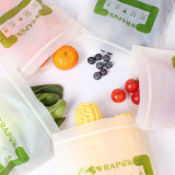 100% Compostable Resealable Food Storage Bags for Vegetables Fruits or Snacks