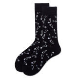 Amazon Autumn New Product Beer Tube Food Diamond Animal Men'S Fruit Cotton Socks