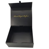 Custom Logo  Larger cardboard folding hat box packaging with magnetic closure