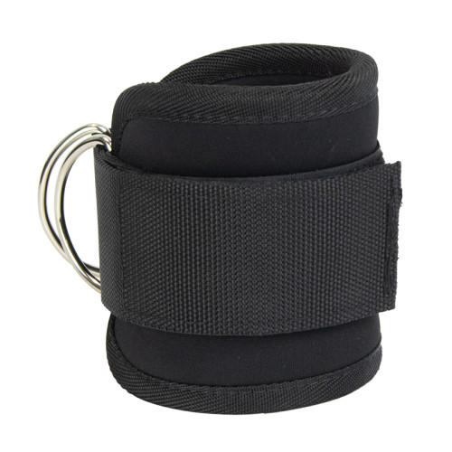 Custom Adjustable Ankle Straps For Cable Machines Support Gym Protection Ankle Strap Pink