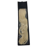 Custom logo transparent plastic pvc black single virgin hair packaging bags for bundles