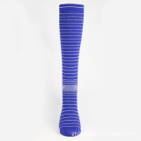 Men  Universal Compression Socks  Striped Over-Knee Long-Tube Sports Compression Ankle Socks  Coolmax Quick-Drying Socks