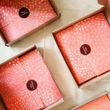 Rigid Corrugated Paper Clothing Packaging Small Mailers White Shipping Boxes With Custom Logo