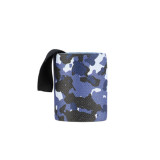 Black Stretch Breathable Elastic Power Lifting Custom Camo Wrist Wraps For Gym With Thumb Loop