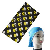Advertising Custom Logo Microfiber Tube Bandana Multifunction Scarf