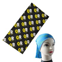 Advertising Custom Logo Microfiber Tube Bandana Multifunction Scarf