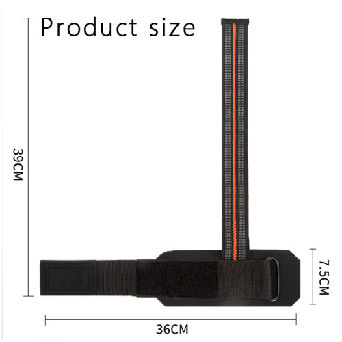 Custom Logo Bodybuilding Powerlifting Wrist Straps Grip  Strength Workout Training Weight Lifting Straps