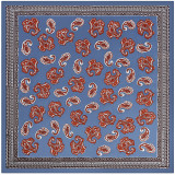 Fashionable Professional Male Female New Korean Silk Cashew Small Floral Square Scarf Ladies