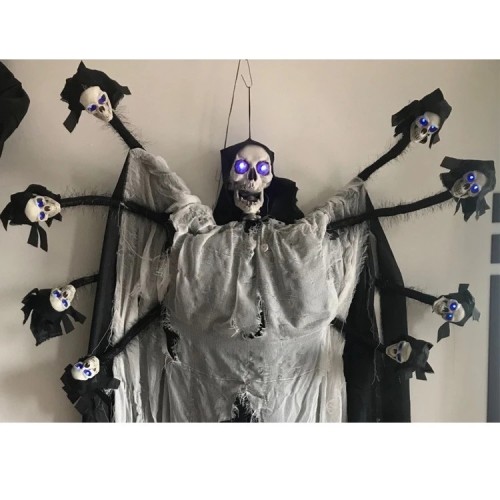 Decoration Life Size Props Animated Posables Halloween Skeleton