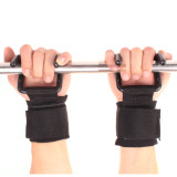 Pull Up Booster Power Weight Lifting Kooks Steel Dumbbell Gym Training Workout Wrist Grip