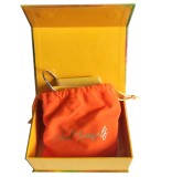 Luxury magnetic closure tarot cards box with Velvet bag