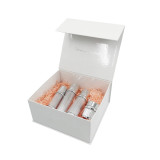 Flap Lid Foldable Packaging Cardboard Bespoke Custom Wigs Beauty Product Magnetic Closure Gift Box