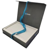 Custom Luxury Cardboard Boxes Design Your Logo Packaging White Magnetic folding Gift Box