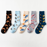 Hot sale cheap mens happy mens fashion sublimated socks warm winter and stocking funny socks