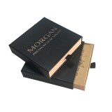 Paper drawer style slide open paper  box packaging for scarf