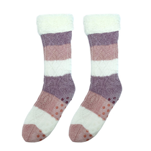 Women Home Sleep Fuzzy Floor Socks Snow Socks Winter Warmth Thickening Slippers Carpet Socks