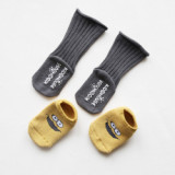 Winter New Fuzzy Terry Socks Thickened Children's Floor Socks Non-Slip Dispensing Toddler Cartoon Baby Socks