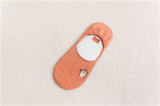2021 Spring Summer Women Socks Solid Color Cartoon Embroidery Fashion Wild Shallow Mouth Invisible Socks Felmen Slipper Socks