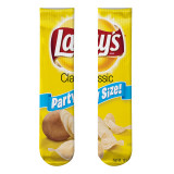 Personality Thermal Transfer European American Potato Chips 3D Printing Socks Tube Digital Printing Stocking