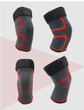 Modern Design Customized Color Sports Basketball Running Compression 3D knitting Knee sleeve Support