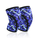 Breathable Elastic Compression Gym Knee Brace Neoprene 7Mm Knee Support Sleeve Weightlifting