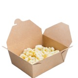 66 oz High Quality Biodegradable box Takeaway Food Packaging  Customized paper food box