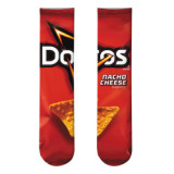 Personality Thermal Transfer European American Potato Chips 3D Printing Socks Tube Digital Printing Stocking