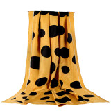 Wholesale 2021 New Style Fashion Gift Beach Scarf Women Dot Pattern Print Silk Scarf 90x180