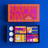 High Quality Custom Design Food Drawer Boxes Happy Diwali Chocolate Gift Box With Logo Printing