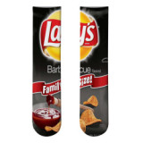 Personality Thermal Transfer European American Potato Chips 3D Printing Socks Tube Digital Printing Stocking