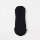 Women Solid Color Summer Thin Mesh Japanese Net Red Non-Slip Hollow Invisible Cotton Boat Socks