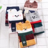Customer Super Quality Fashion Cute Comfortable  Cotton Happy Women Tube Socks